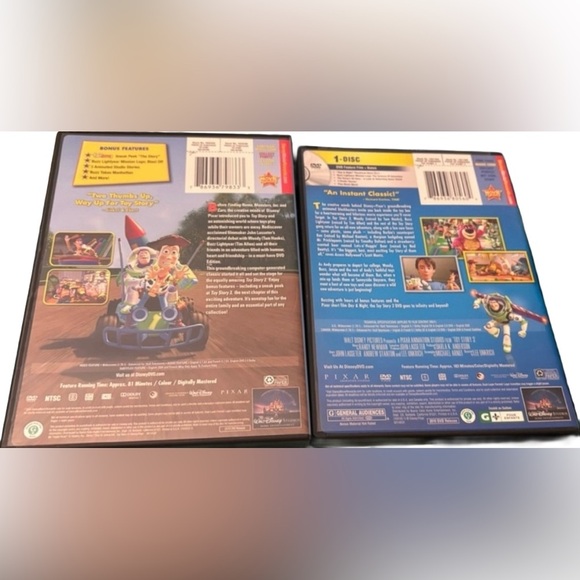 Toy Story 2-Film DVD Bundle + Rex Plush – Disney Pixar Classics - Picture 6 of 8